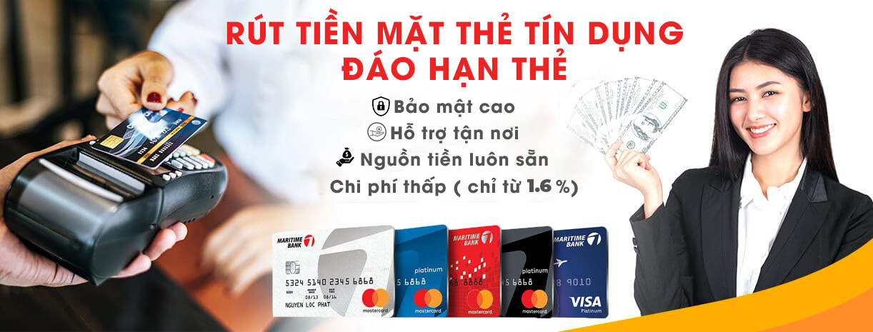 Dịch vụ rút tiền thẻ tín dụng Bình Dương