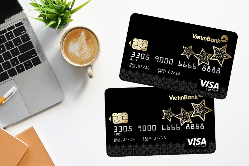 Thẻ đen Vietinbank VISA Signature (Nguồn: Internet)